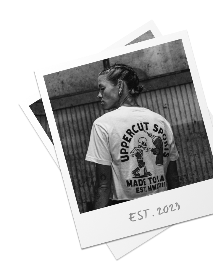 Boxer Standing in an Elevator