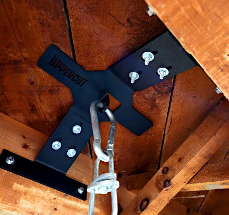 The Uppercut Adjustable, Space Saving Heavy Bag Mount